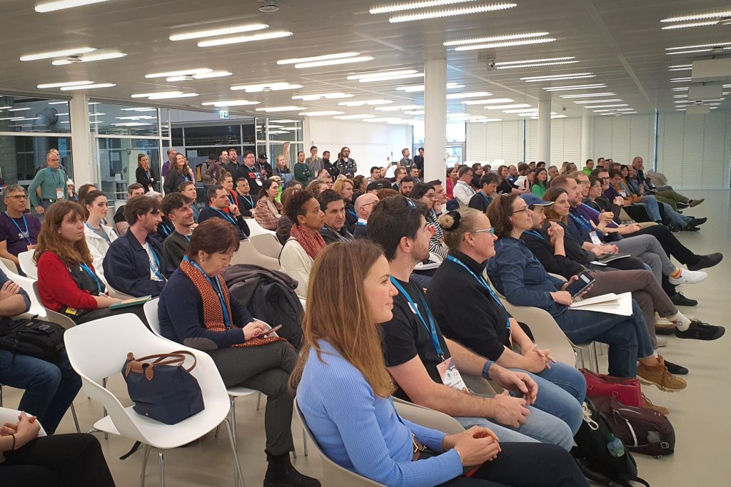 Participants at WordCamp Switzerland in 2023