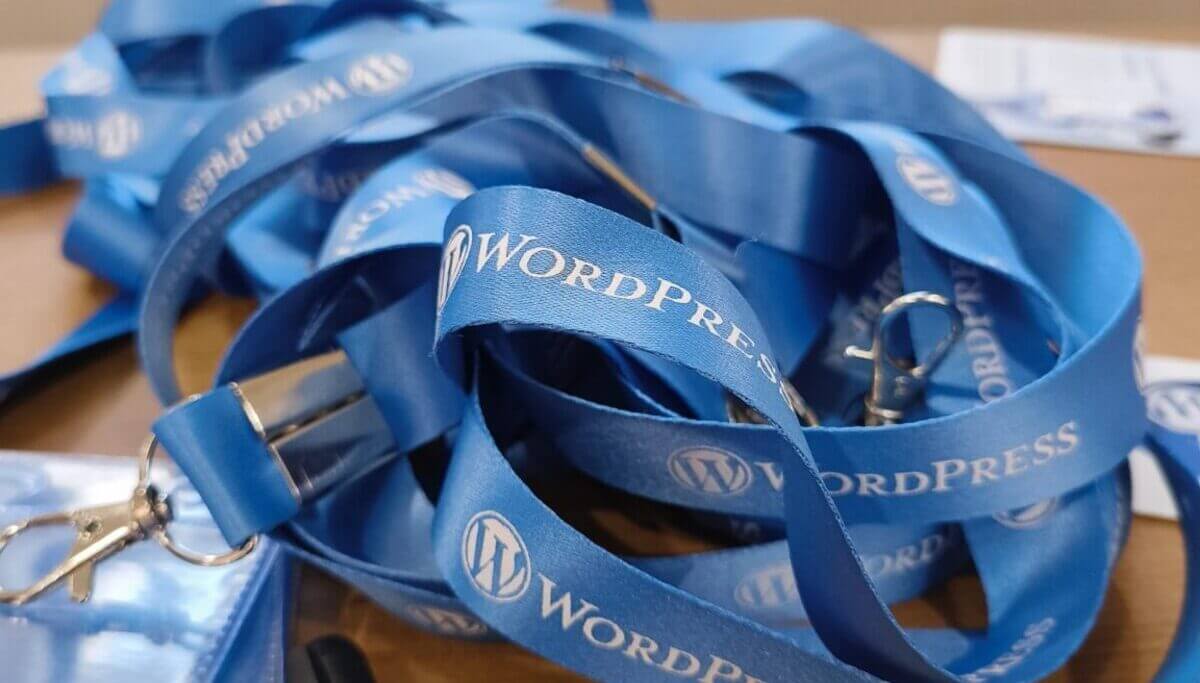 WordCamp Switzerland 2026 Call for organisers lanyards